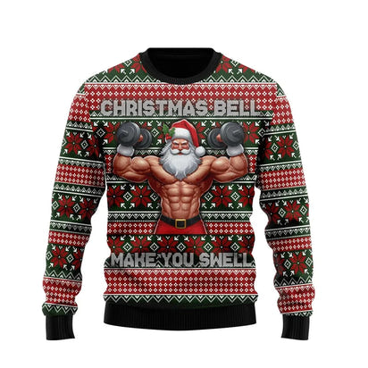 Festive Fitness Fun Sweatshirt™
