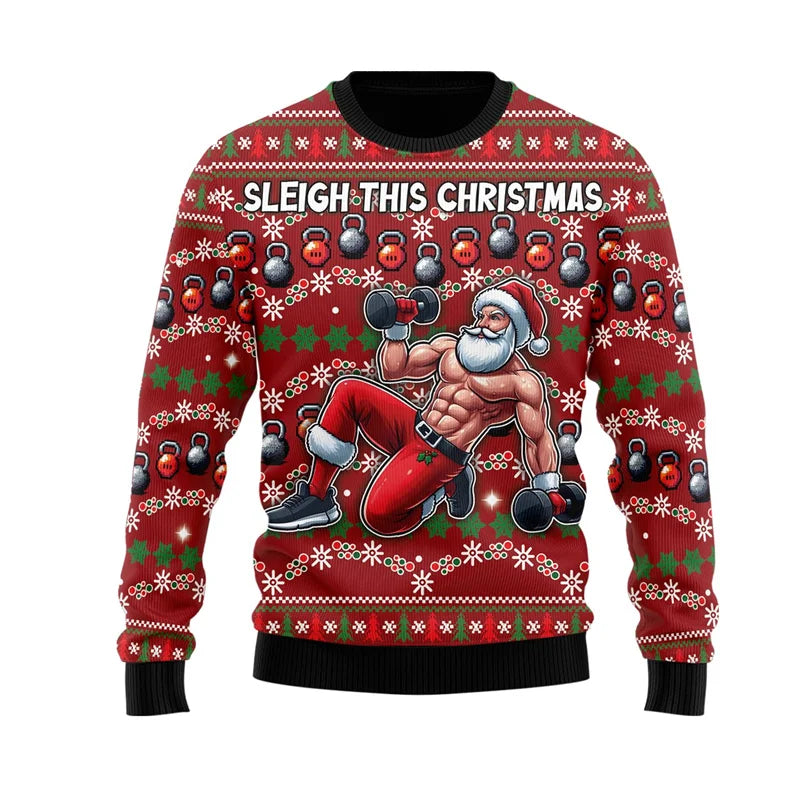 Festive Fitness Fun Sweatshirt™