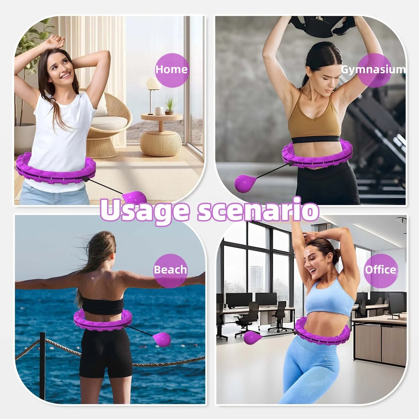 Premium Fitness Hula Hoop™