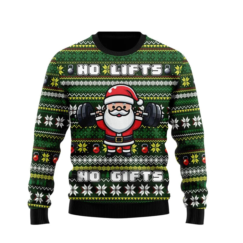 Festive Fitness Fun Sweatshirt™
